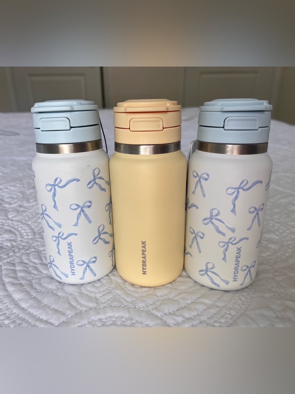 Hydro peak 7oz Insulated Stainless Steel Water Bottles.